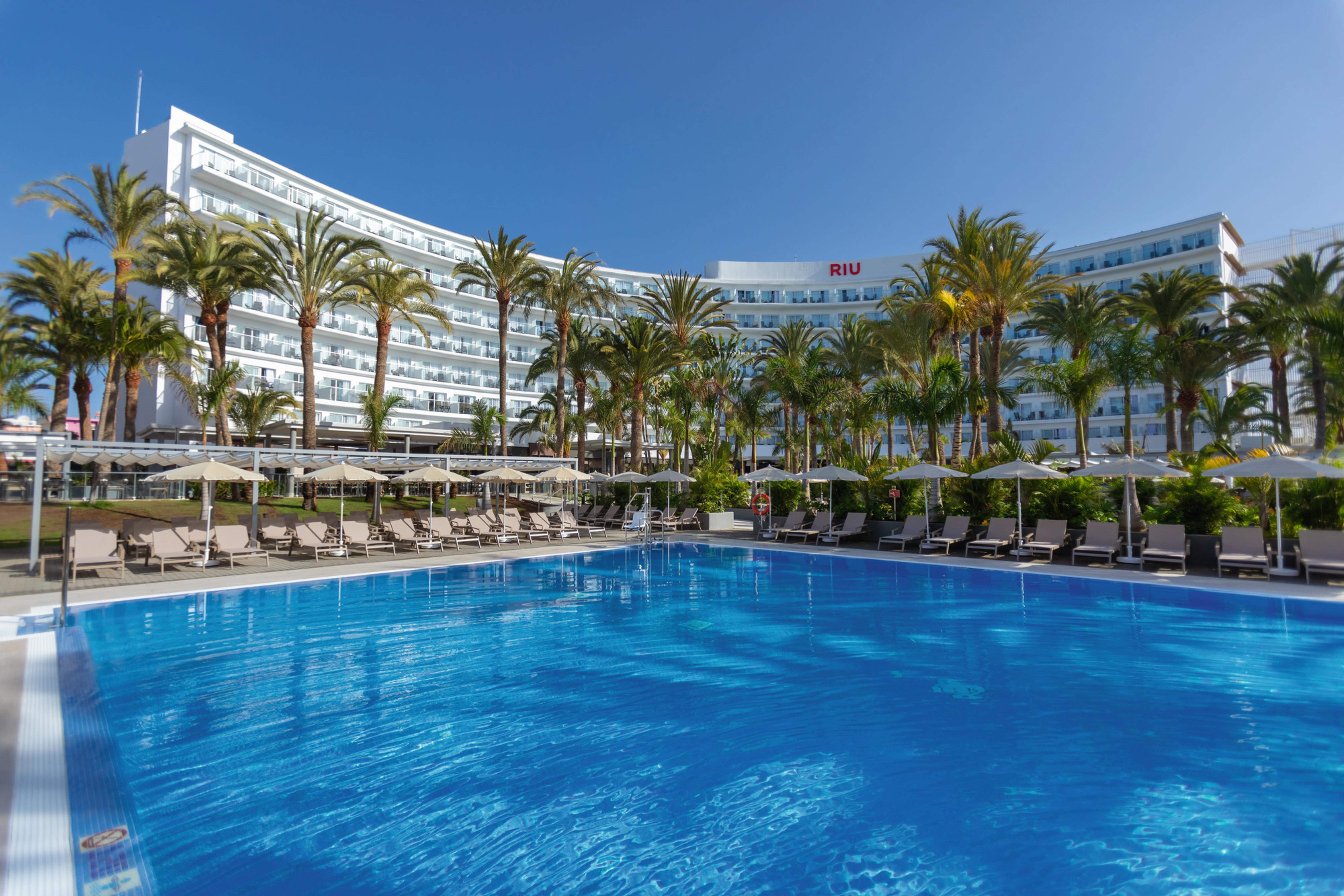 Riu Palace Palmeras Playa del Inglés Buitenkant foto