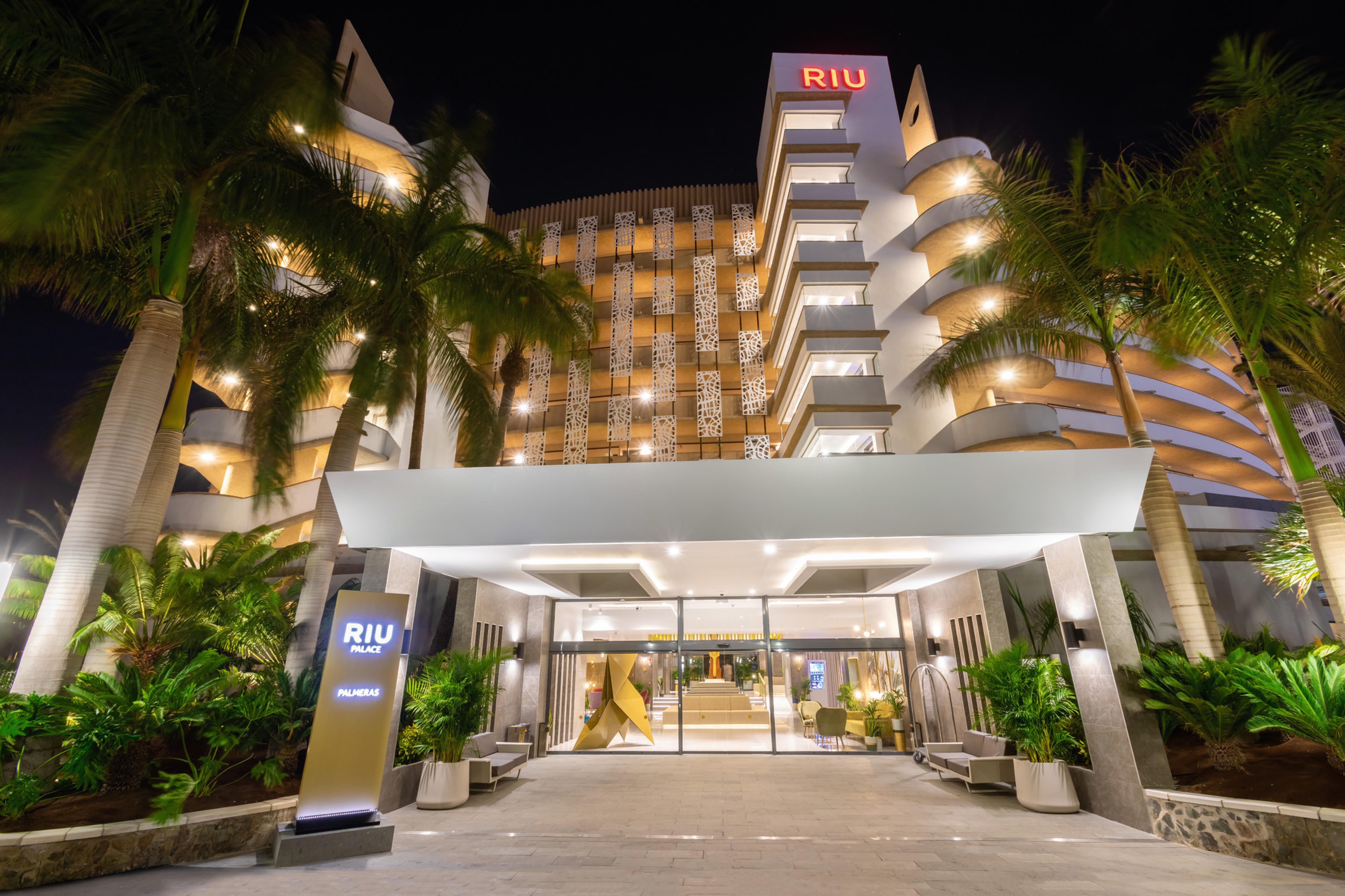 Riu Palace Palmeras Playa del Inglés Buitenkant foto