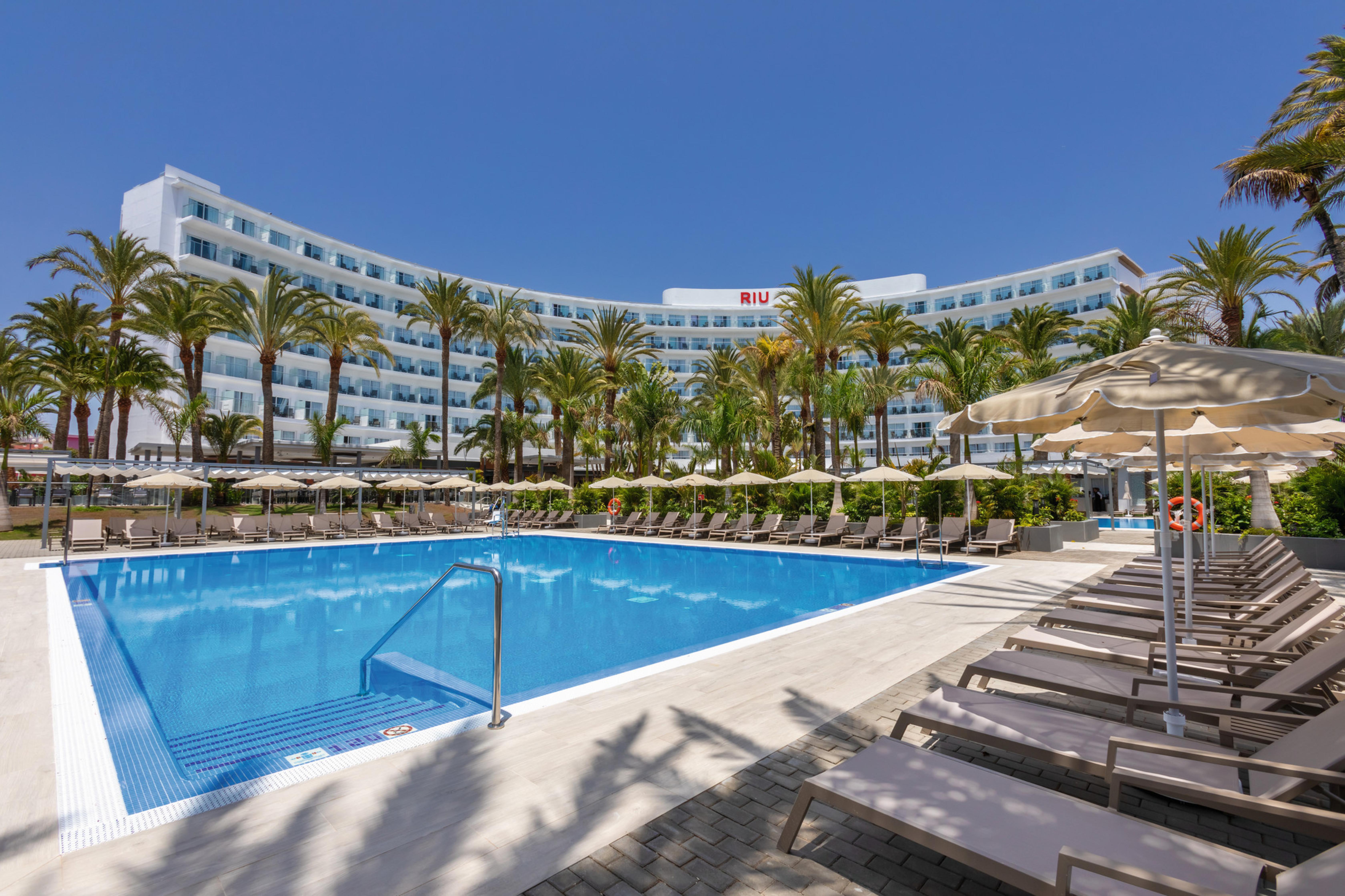 Riu Palace Palmeras Playa del Inglés Buitenkant foto