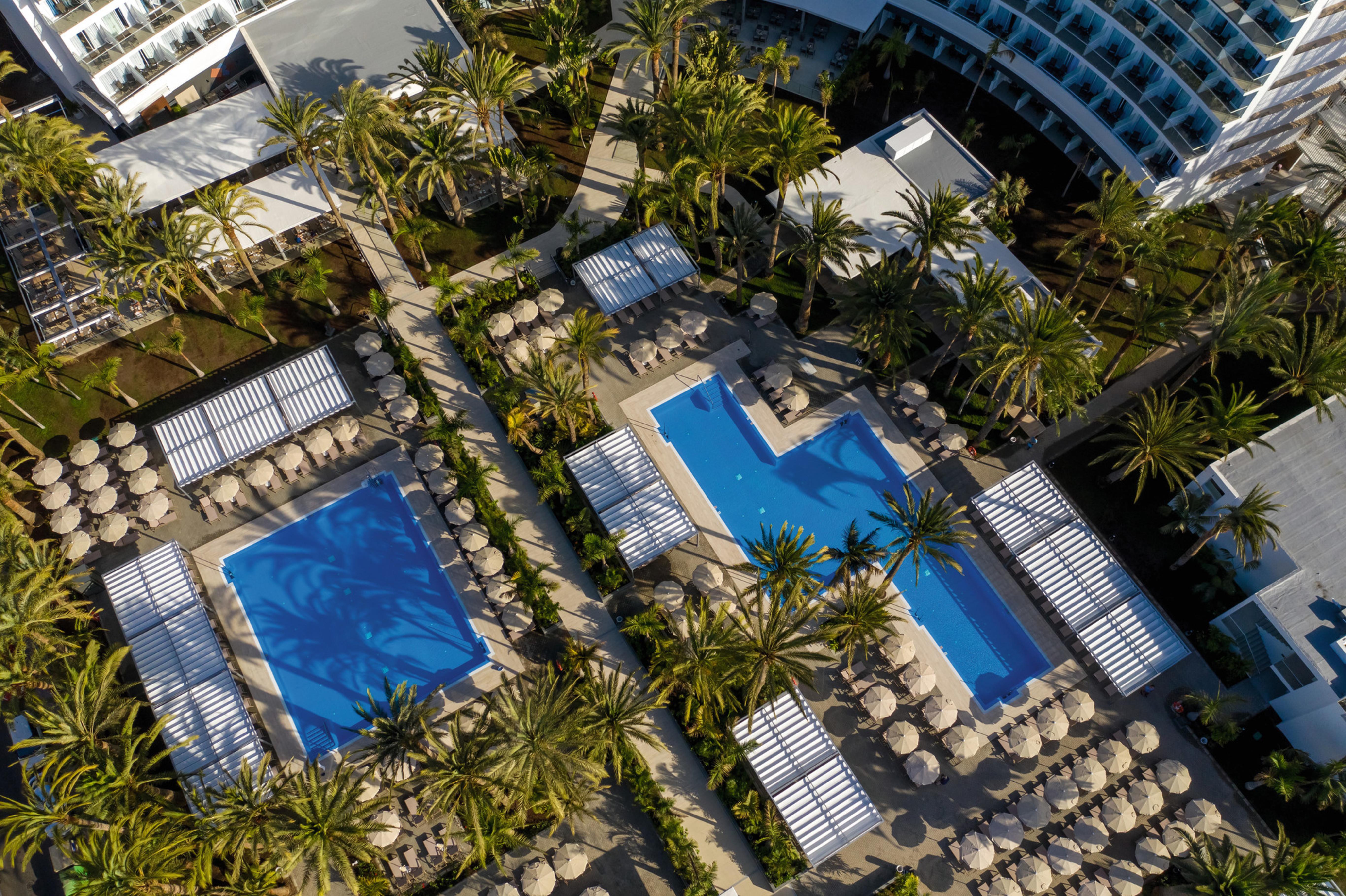 Riu Palace Palmeras Playa del Inglés Buitenkant foto