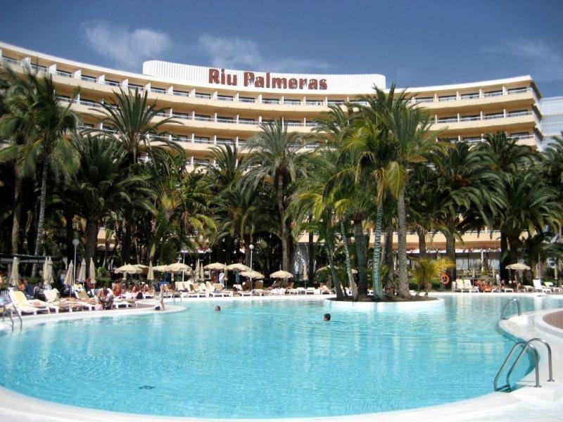 Riu Palace Palmeras Playa del Inglés Buitenkant foto
